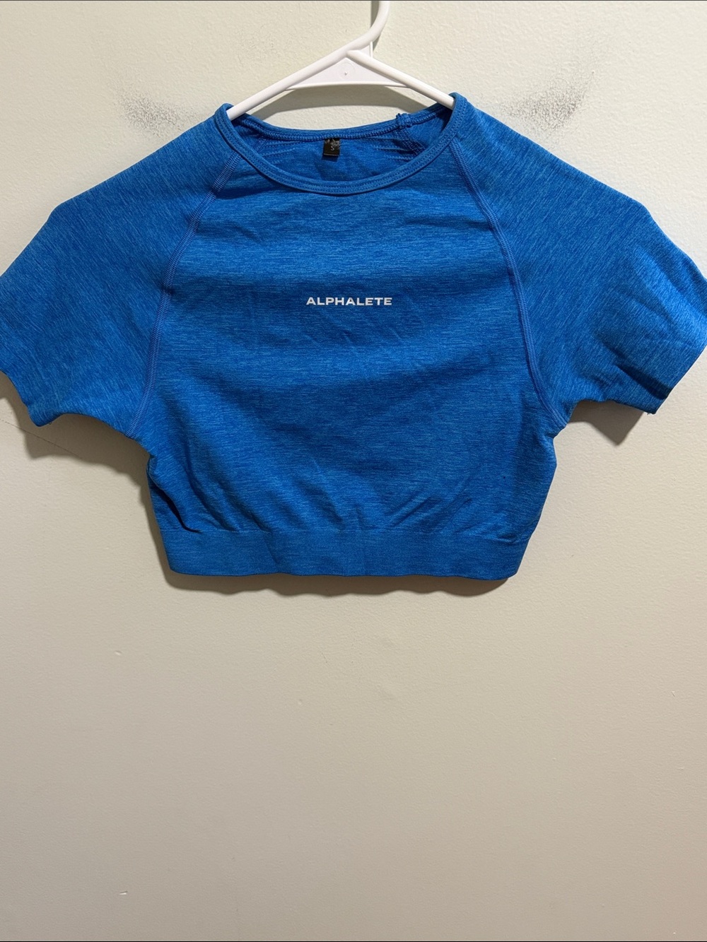 Alphalete Cropped Short Sleeve Size Small